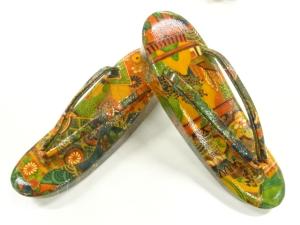 花模様草履（23センチ）